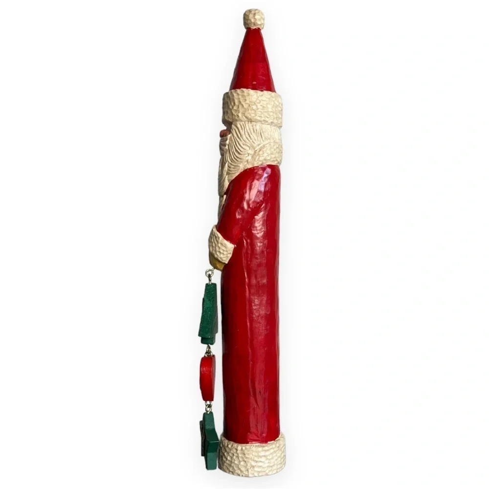 Vintage Kurt S Adler Santa Folk Art Country JOY 11